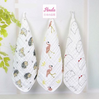 Sét 5 khăn mặt sợi tre eden nhăn 6 lớp dày