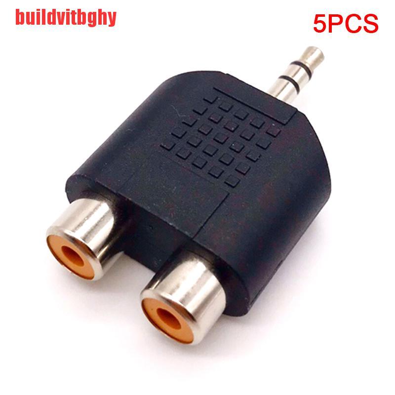 (Mua-Code) Cáp Chuyển Đổi Rca 3.5mm Sang 2rca