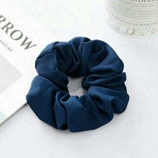Dây cột tóc co giãn scrunchies vải chiffon cá tính