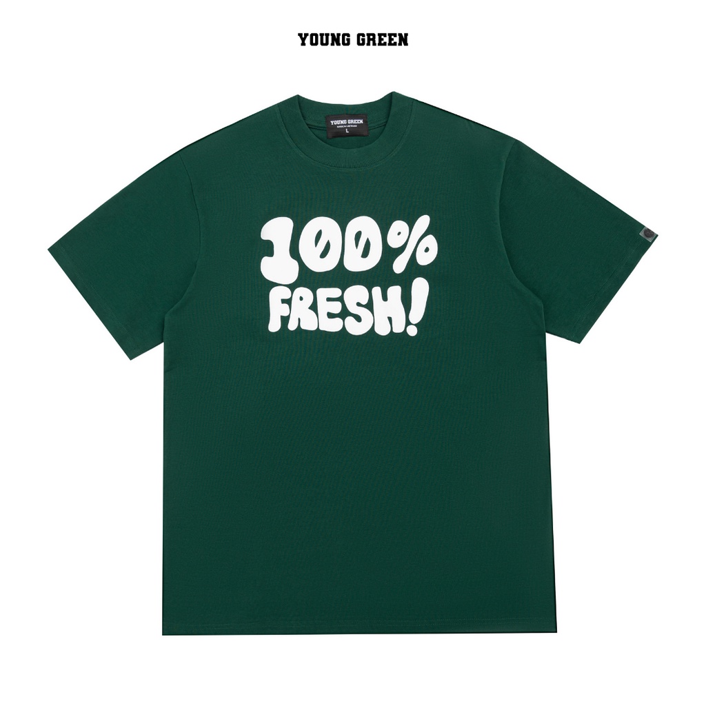 Áo Thun Unisex Summer YOUNG GREEN 100% Fresh chất liệu 100% Thun Cotton vải 250gsm [ygshop.hanoi]