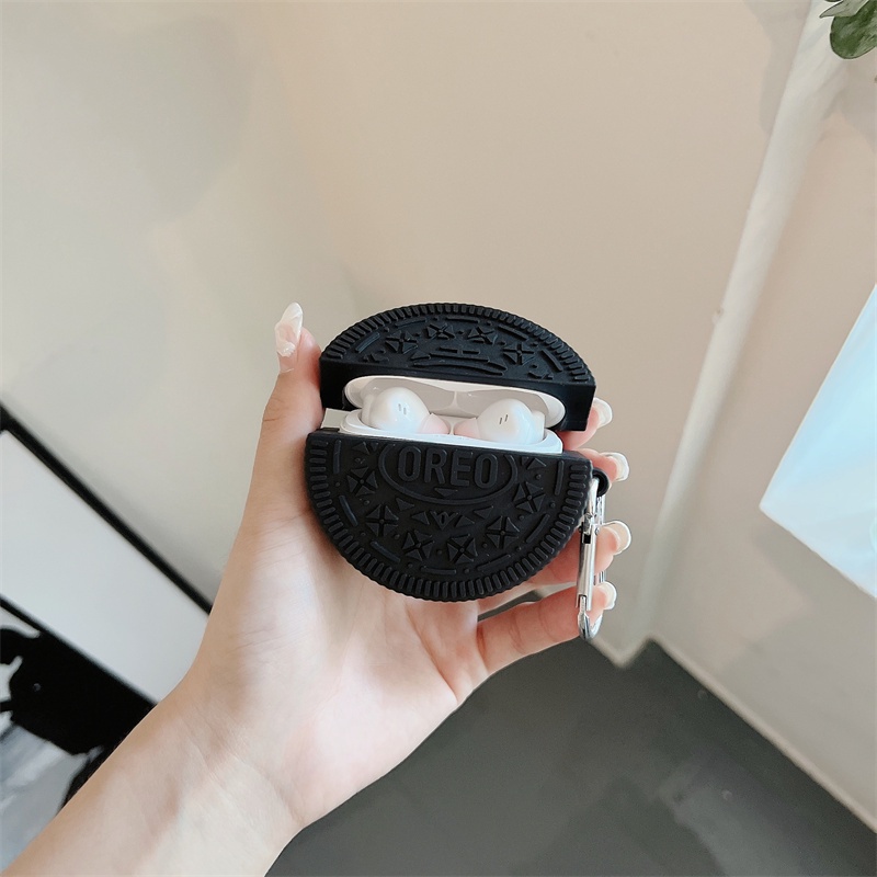Vỏ Bảo Vệ Hộp Sạc Tai Nghe Không Dây Baseus Bowie M2 Bằng Silicon Chống Sốc Hình Quả Dứa Hoạt Hình Cho Baseus M2