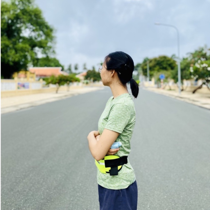 Túi Đeo Bụng Đa Năng Đựng Điện Thoại Tập Gym Chạy Bộ, Đi Xe Đạp, Leo Núi 【 TÚI BỤNG 39CM】