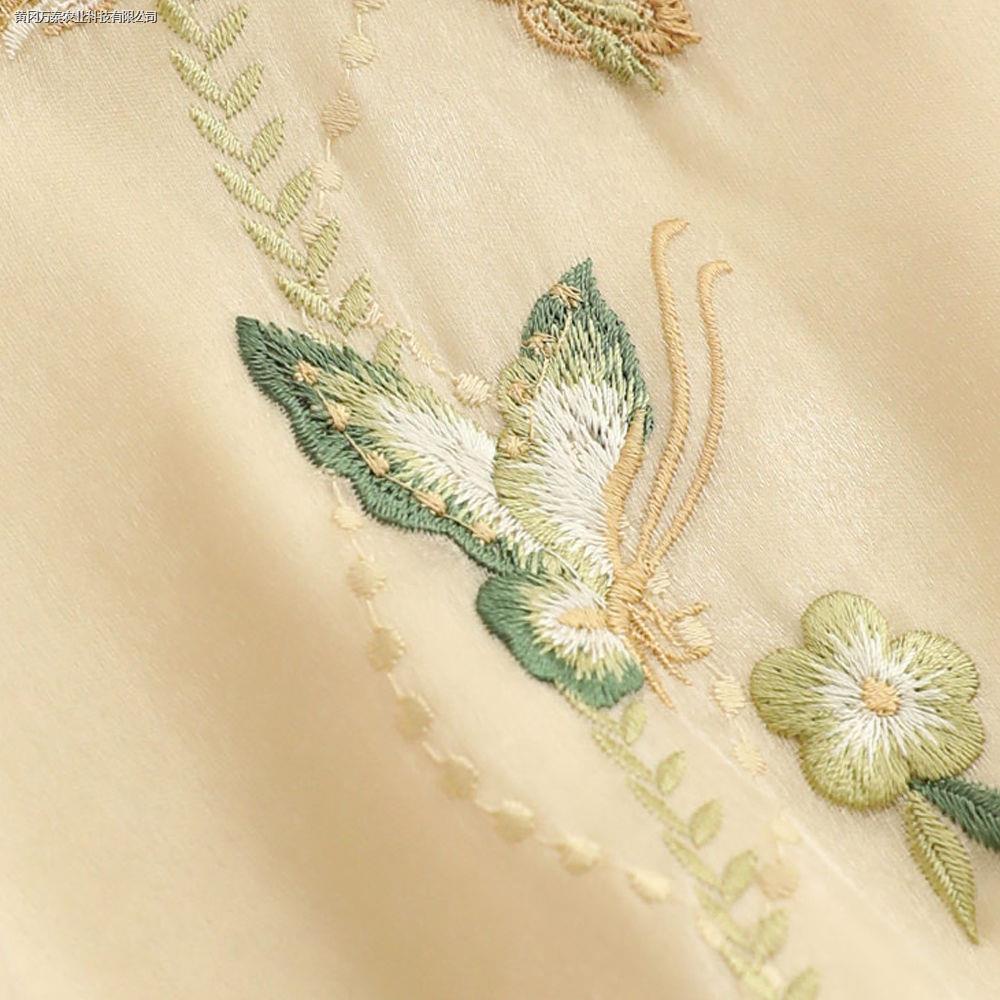 Sườn Xám Thêu Họa Tiết Phong Cách Trung Hoa Hàng Ngày Mùa Hè Hàng Ngày Phong Cách Mới Cho Nữ