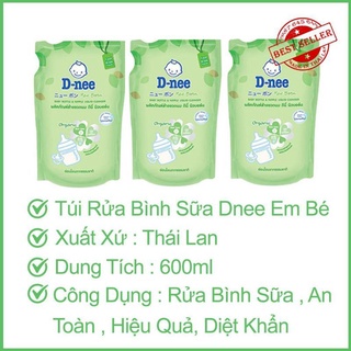 Nước rửa bình sữa Dnee 600ml