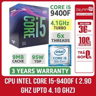 CPU Intel Core i5-9400F 2.9Ghz