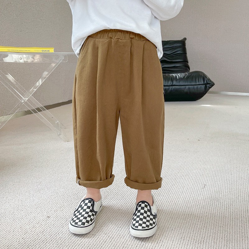 Quần Baggy  Phong Cách ulzzang Cho Bé Trai Bé Gái