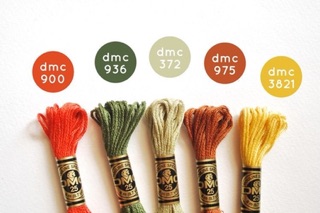 Chỉ DMC code từ 341 đến 505