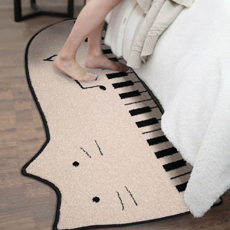 Thảm Trải Sàn - Thảm Lau Chân - Thảm Trang Trí Piano Kitty