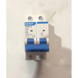 [Chint] Aptomat 2 pha 32A chất lượng đảm bảo
