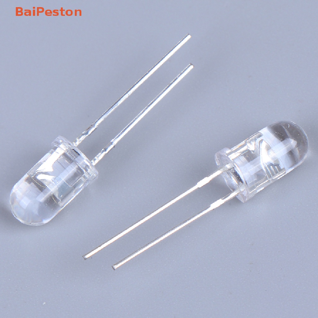 [BaiPeston] Set 100 Đèn LED Đi Ốt 5mm Đủ Loại Màu Xanh Lá / Đỏ / Xanh Dương / Vàng