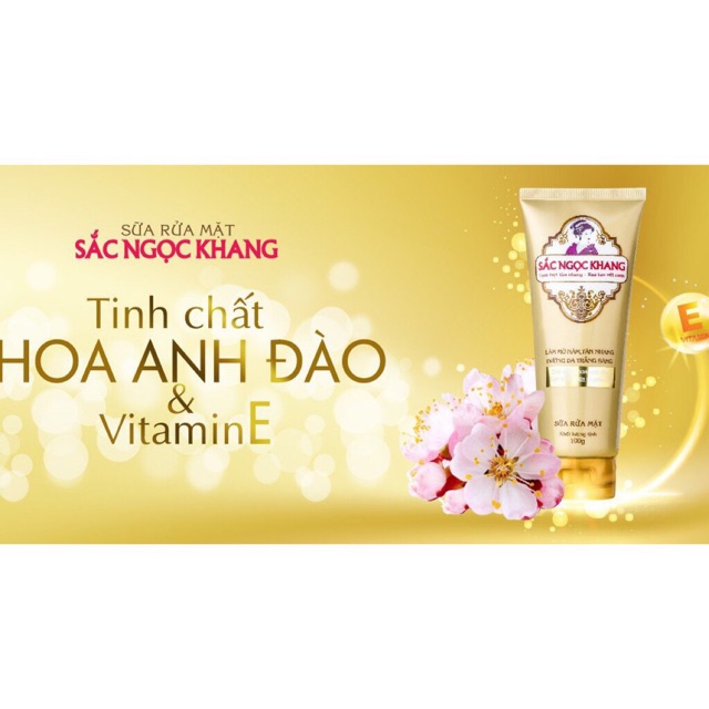 Sữa Rửa Mặt Sắc Ngọc Khang