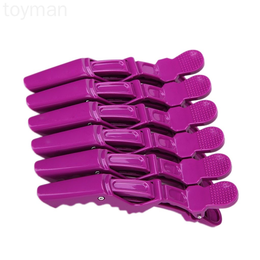 (Hàng Mới Về) Set 6 Kẹp Cá Sấu Tạo Kiểu Tóc Chuyên Nghiệp