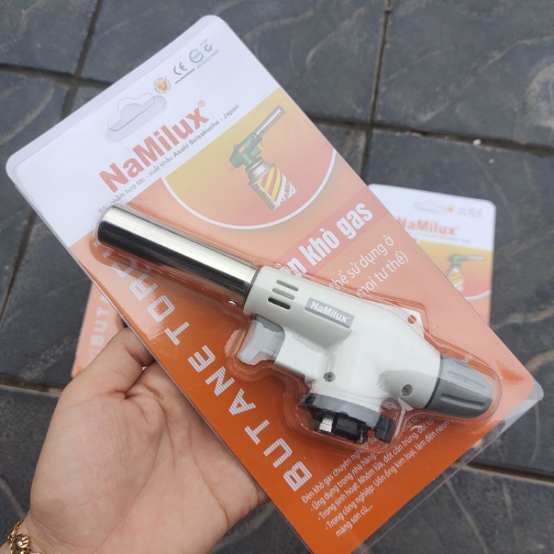 Khò ga Mini NaMilux tự động đánh lửa, xuất khẩu Japan - BẢO HÀNH 1 ĐỔI 1 lỗi do nhà sản xuất - Bách Hóa Việt Hường