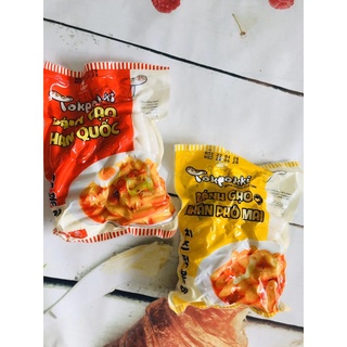 500g tobokki truyền thống + 500g topokki nhân phô mai