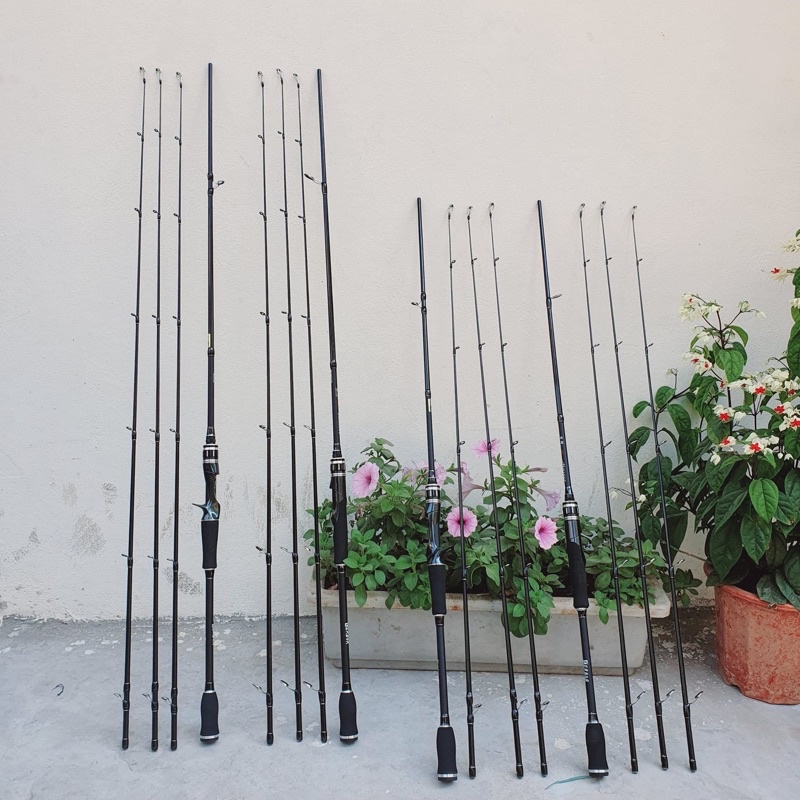 Cần lure 3 ngọn độ cứng ML ,M ,MH