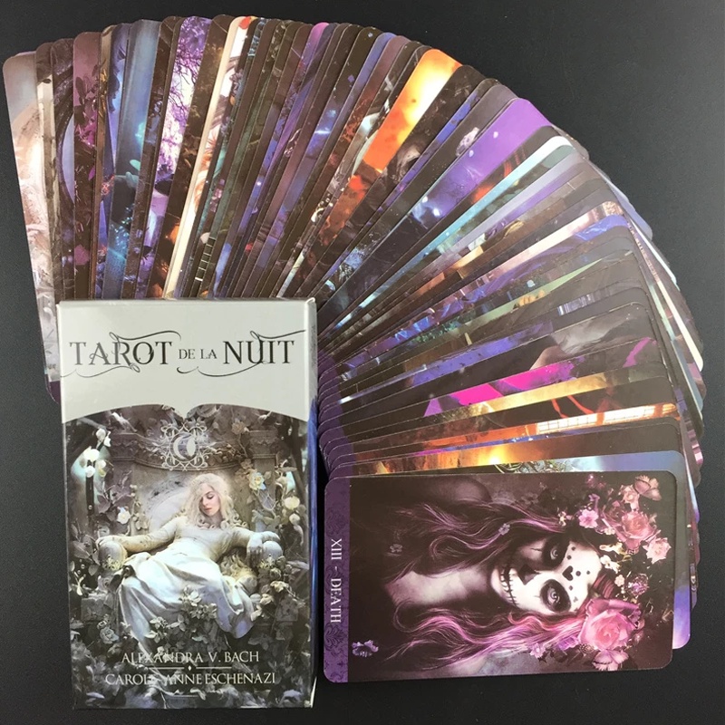 Bộ Bài Tarot Bói Tarot of the Night Tarot Cao Cấp