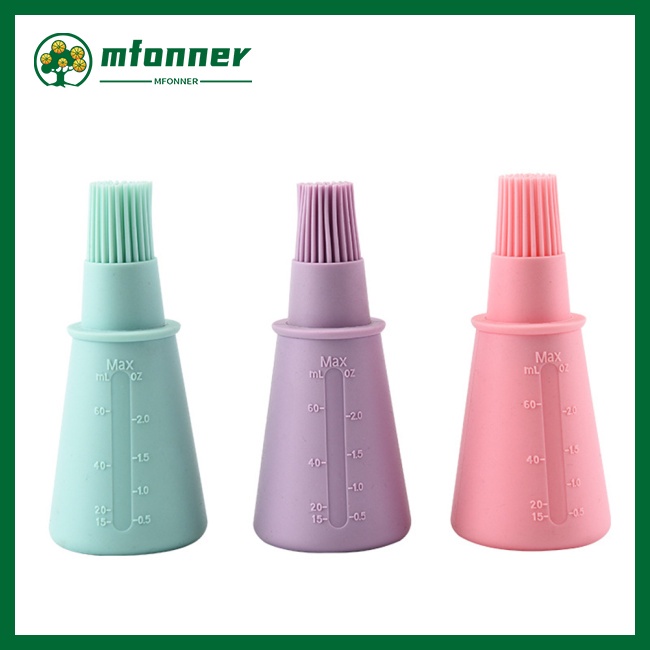 Bình Đựng Dầu Có Cọ Quét Bằng Silicone Tiện Lợi Dành Cho Nhà Bếp