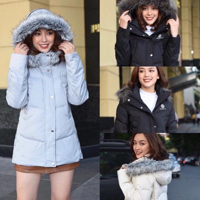 Áo  parka lông vũ beanpole