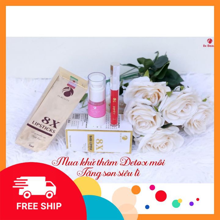 Mỹ Phẩm Khử Thâm Môi 8X BEAUTY Tặng Son Lipsticks | BigBuy360 - bigbuy360.vn