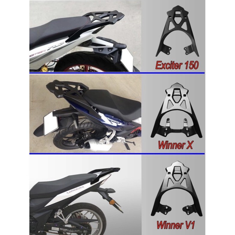 Tay xách,cản sau độ cho Exciter150-Winner X