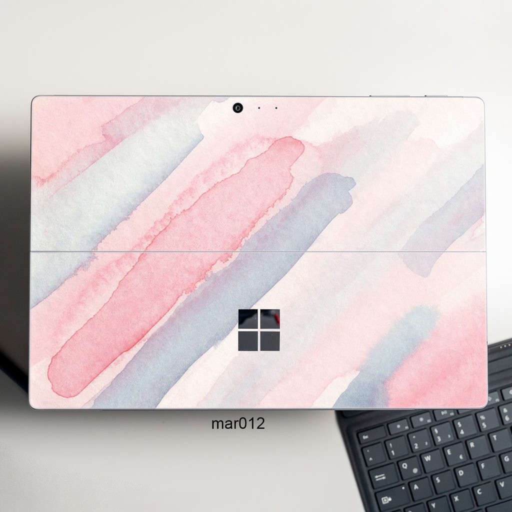 Skin dán hình vân Marble x02 cho Surface 3 2015; Go, Go 2, Go 3; Pro 2 3 4 5 6 7 8 9 X