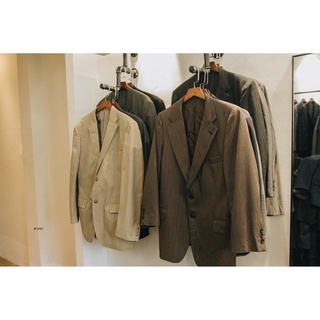 Áo vest / blazer nam nữ vintage oversize style hàn quốc hàng công sở secondhand 2hand