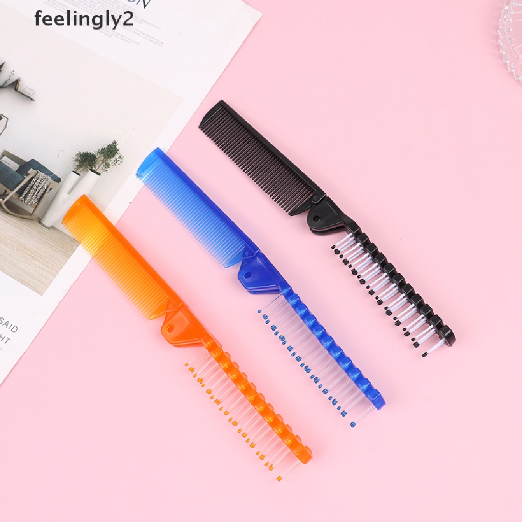 Lược Nhựa Chống Tĩnh Điện Có Thể Gấp Gọn Tiện Lợi Cho Du Lịch