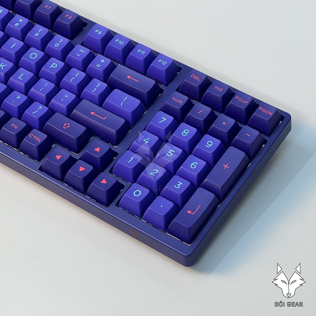 Bàn phím cơ không dây AKKO 3098B Multi-modes Neon
