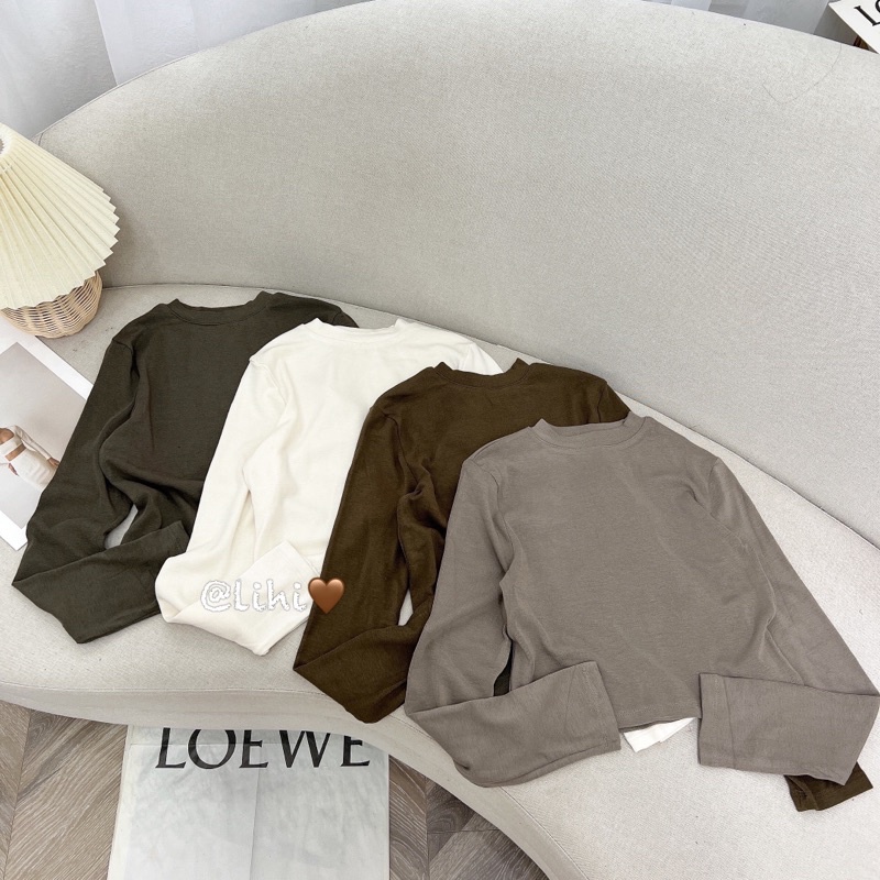 ÁO THUN HÀN CROTOP DÀI TAY CO GIÃN 4 CHIỀU MÁC JZ+ MS17781 (i3-1)