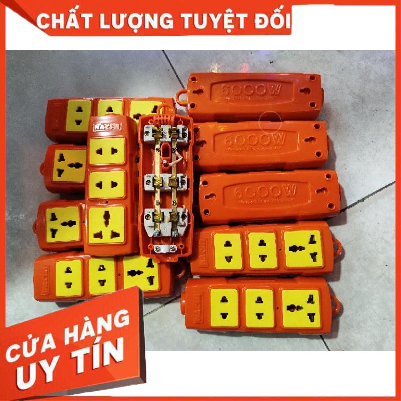 ổ cắm điện công trình chịu tải 6000w 3 lỗ