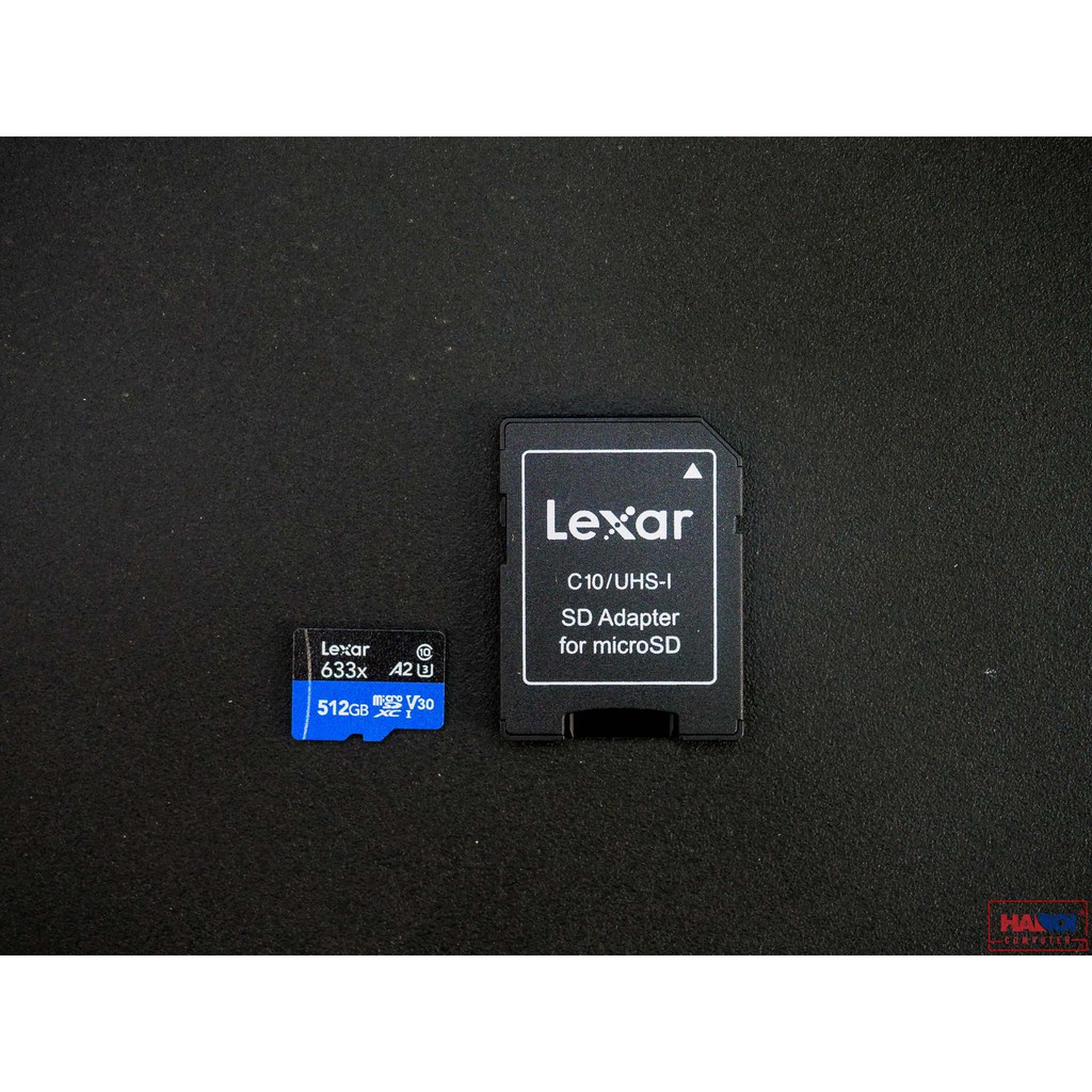 Thẻ nhớ Lexar 256G / 512G / 128G 633x MicroSDHC UHS-I Class 10 A1 U3 100MB/s + Adapter