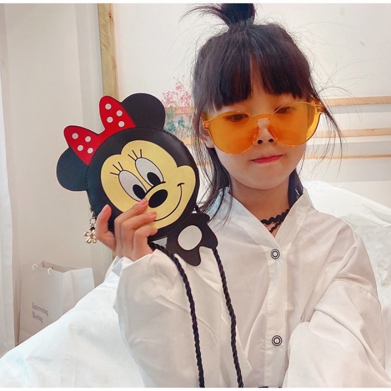 Túi đeo chéo mini, túi đựng lì xì tết cho bé gái hình động vật xinh xắn dễ thương chất liệu da PU bền đẹp Xu Xu Kids