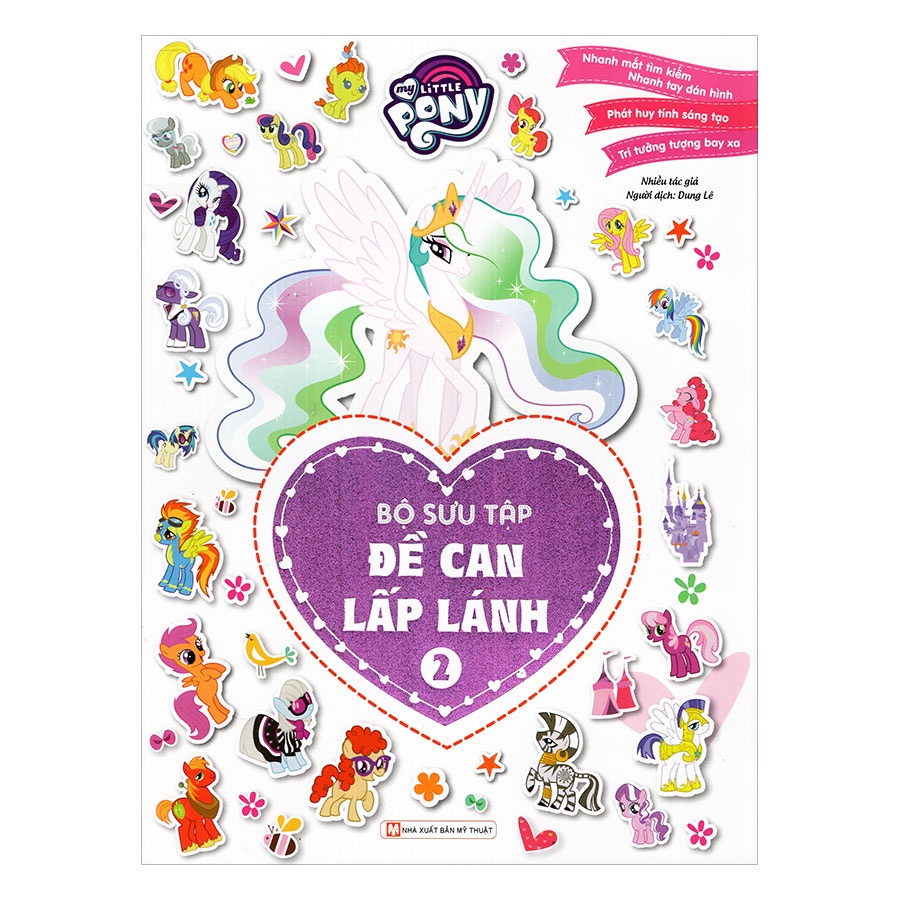 Sách (n) My Little Pony - Bộ Sưu Tập Đề Can Lấp Lánh 2