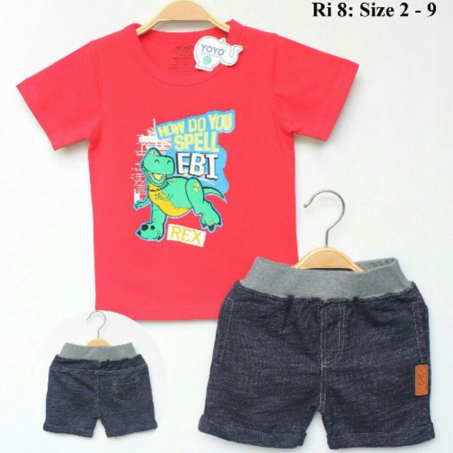 SET YO. YO BÉ TRAI CAO CẤP SIZE 3t,7t