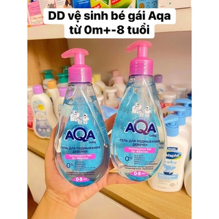 Dung dịch vệ sinh aqa-nga dành cho bé gái từ 0m+-8 tuổi