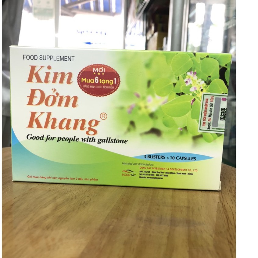 Kim Đởm Khang 30 Viên