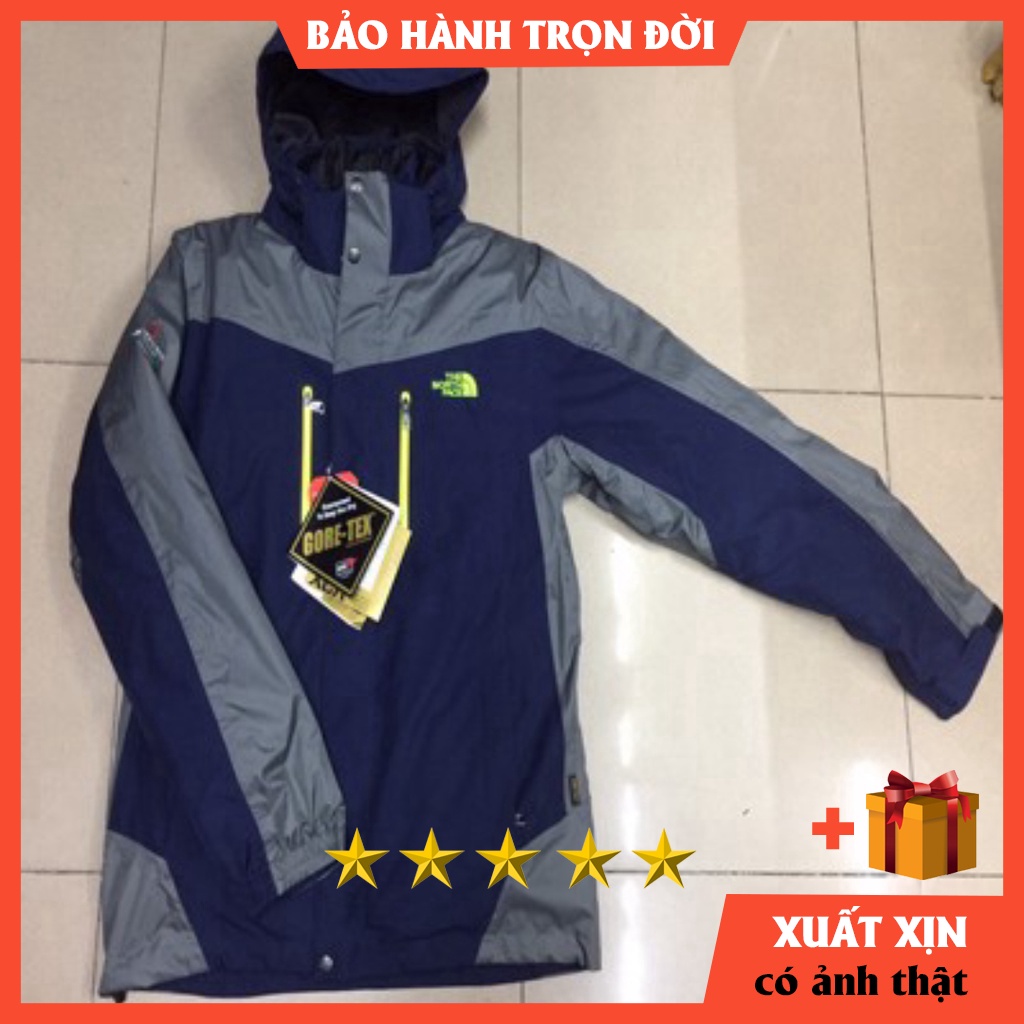 Áo lạnh N.F. 3 lớp lông vũ nam HÀNG ĐẸP BẢO HÀNH TRỌN ĐỜI