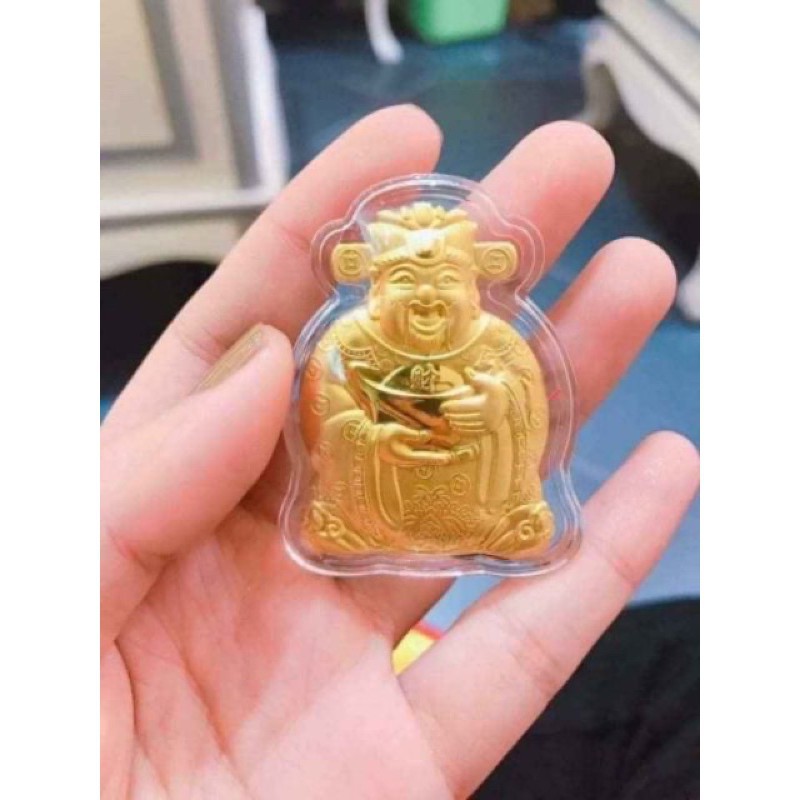 Lì Xì Thần Tài Mạ Vàng 24K May Mắn Rước Tài Lộc ❤️RẺ VÔ ĐỊCH❤️ Quà Ý Nghĩa Tết Tân Sửu ❤️ May Mắn Cho Ngày Vía Thần Tài