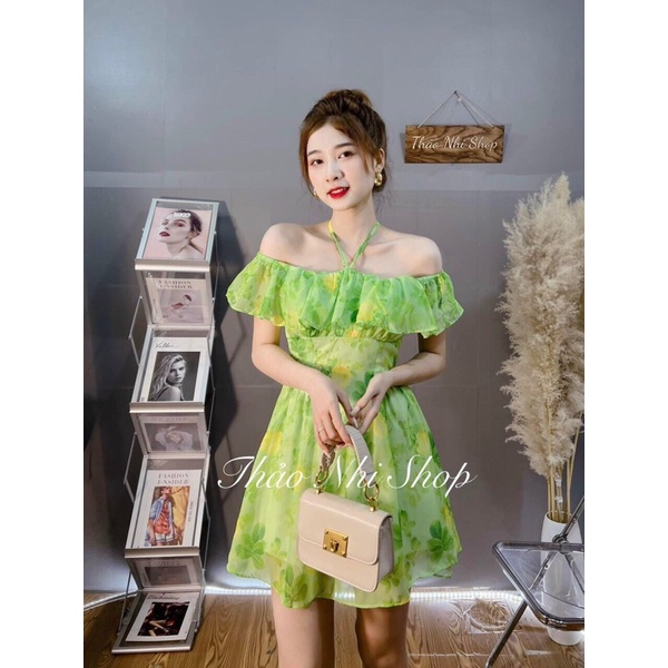 ĐẦM HOA XANH BẸT VAI BÈO DÂY CỔ YẾM