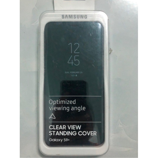 [gkham  ][Xả kho] - Bao da Clear view standing cover Samsung S9+*NK032