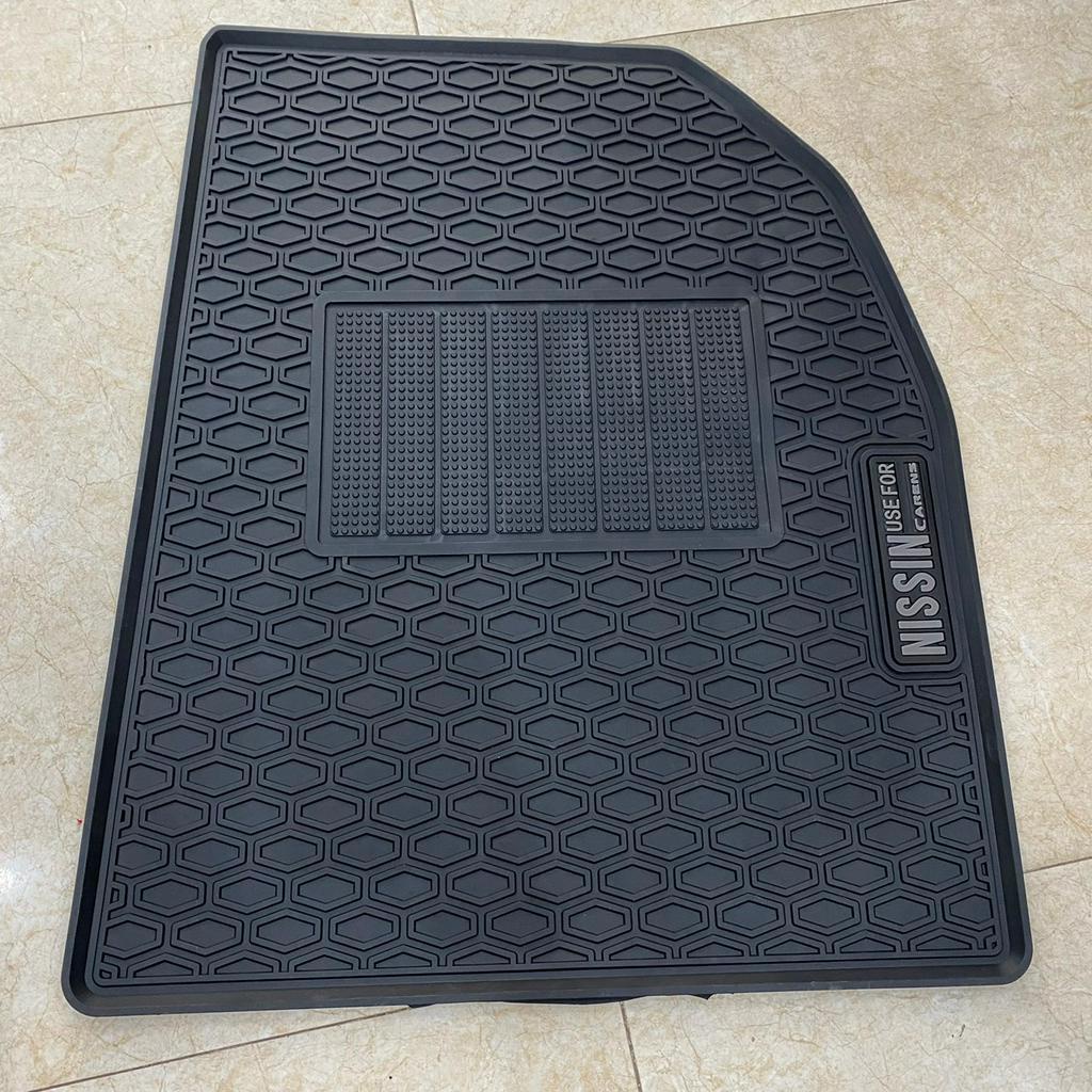 Thảm lót sàn cao su xe Kia Carens 2022 2023 2024 - màu đen , lót sàn cao su ô tô ko mùi