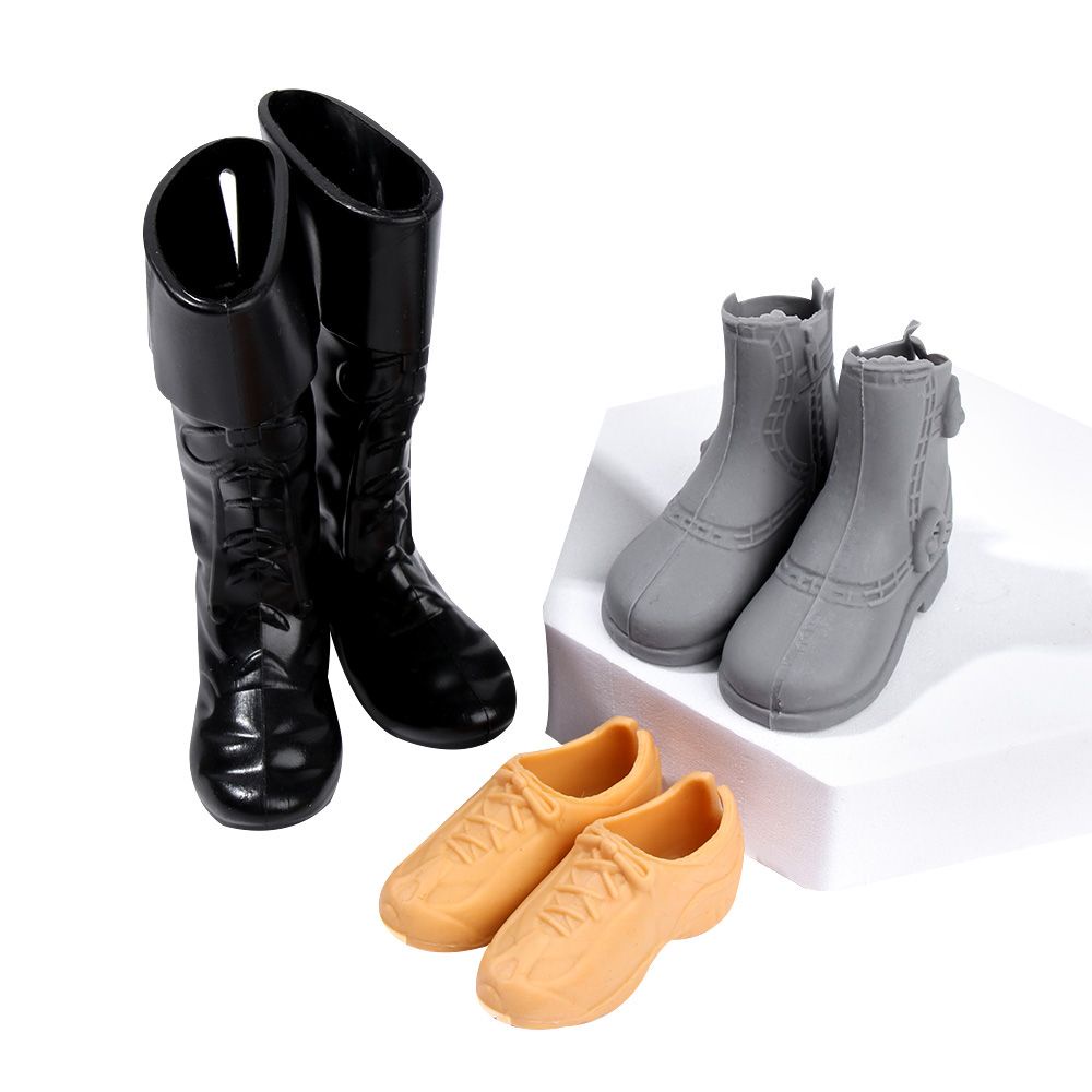 Giày thời trang nhiều kiểu dáng trang trí cho búp bê nam tỉ lệ 1/6