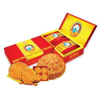 Bánh trung thu Yến sào hộp 2 bánh - 1 thập cẩm 1 mềm