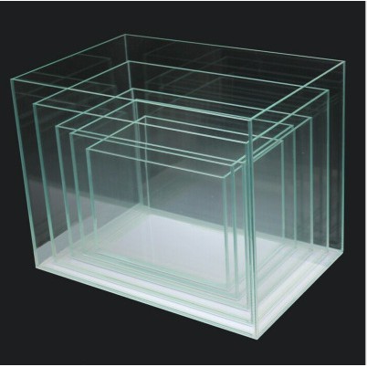 Combo Hồ Cá mini 20*10*15cm + Phụ Kiện Đèn Lọc Cây Sỏi Trang Trí Bể Cá Bằng Kính