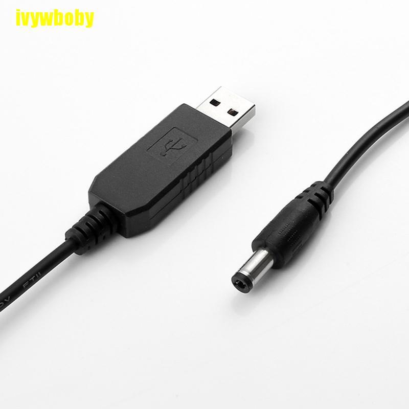 Cáp Chuyển Đổi Nguồn Điện DC 5V-12V USB Chất Lượng Cao