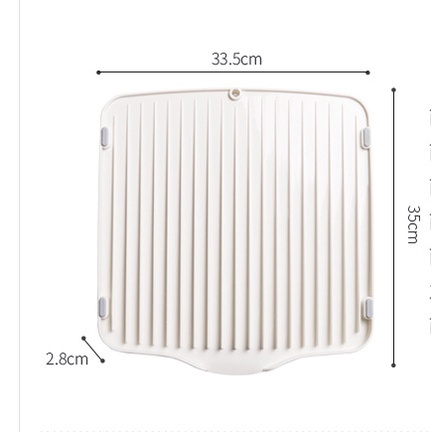 Khay nhựa úp ráo nước chén dĩa tiện lợi cho nhà bếp