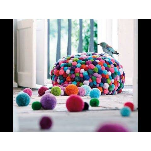 Dụng cụ làm Pom Pom 4 size- Loom Pom Pom - Làm cục bông bằng len CQ073