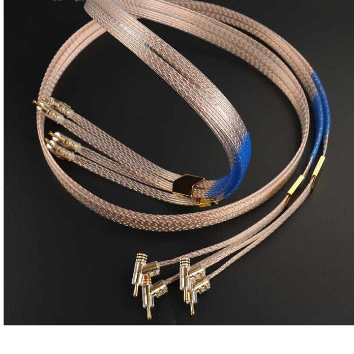 [Hàng Chính Hãng] Audiomeca Sp-2608 2 Đầu Đực cao cấp - 01 Cặp 2 Dây Loa Audio Âm Thanh