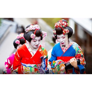 Trâm cài tóc Kanzashi Nhật Bản (Made in Japan)