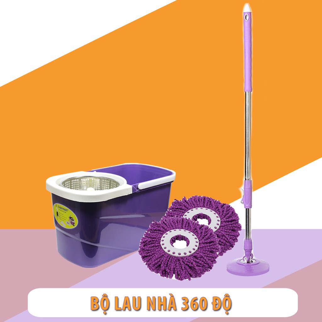 ⛔ FLASHSALE ⛔ Bộ lau nhà đa năng (TẶNG 1 BÔNG LAU - RẺ - GHN)